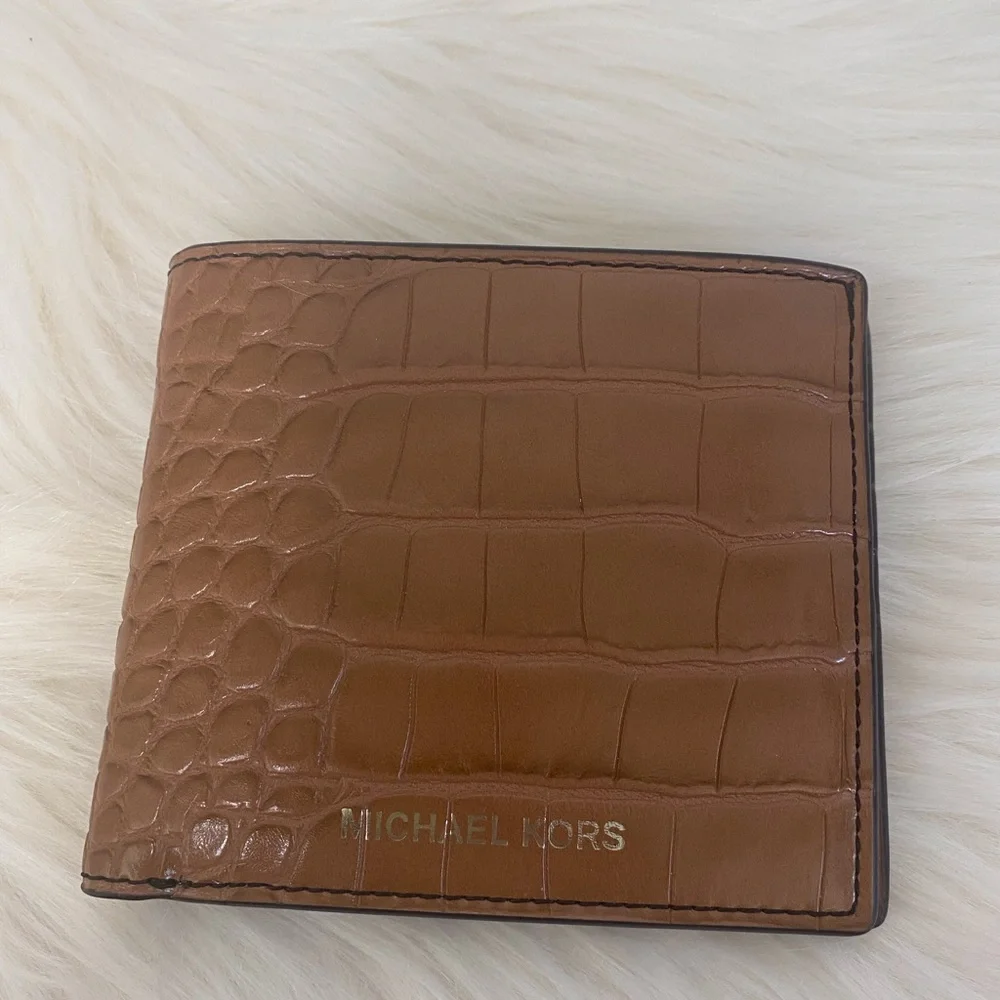 Michael Kors Cooper Mens Leather Bifold Wallet NWT